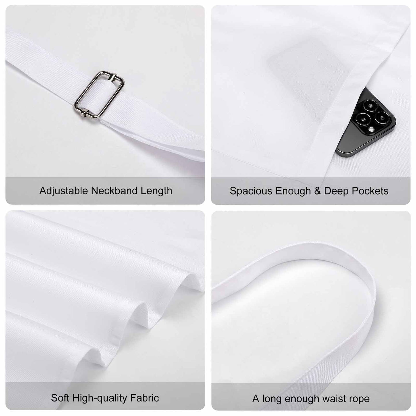 Alice Adult Apron with Pocket