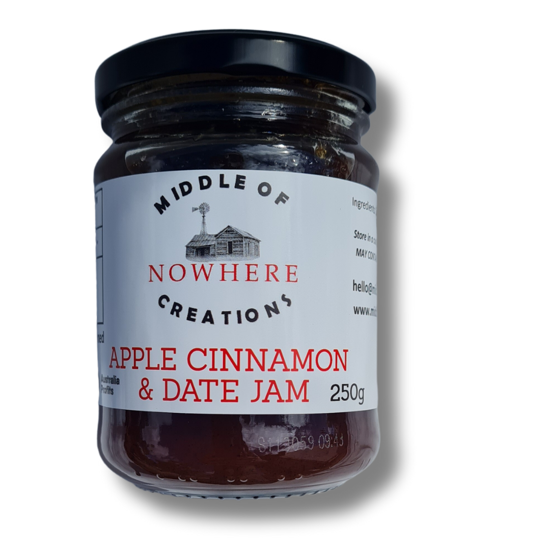 Apple, Cinnamon and Date Jam