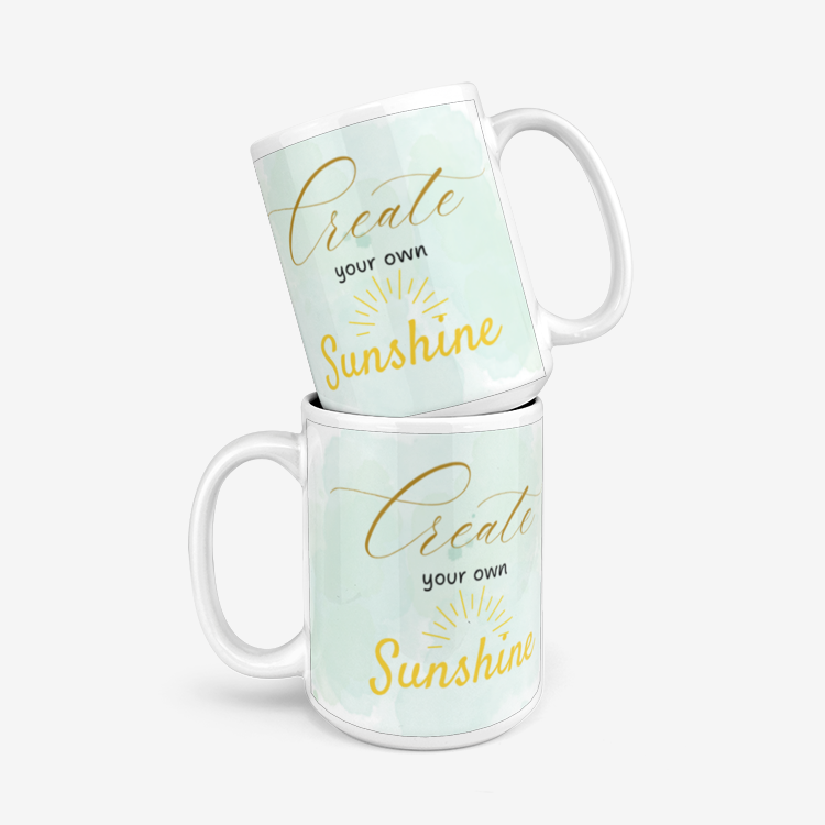 Create Your Own Sunshine 330ml Mug