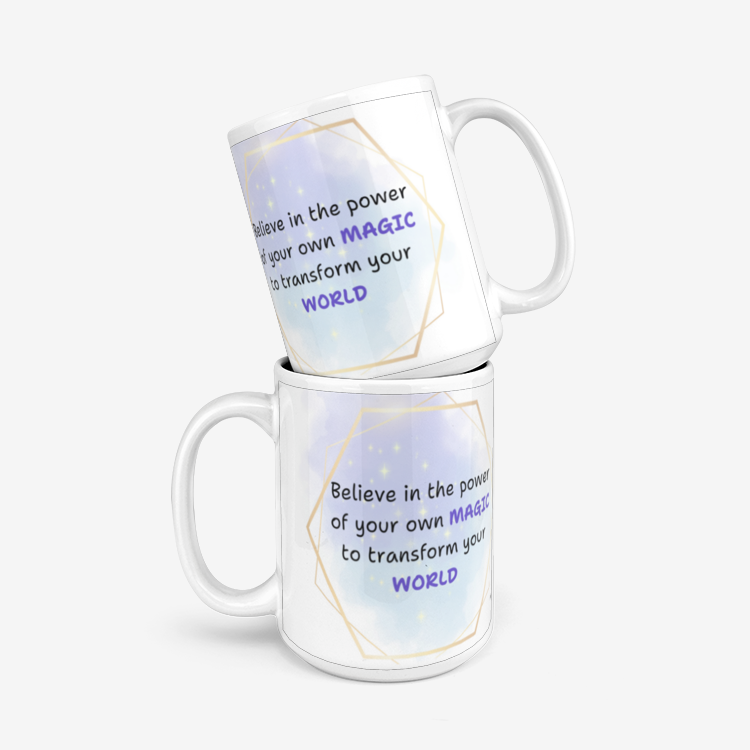 Believe In The Power Of Your Own Magic Ceramic Mug 330ml