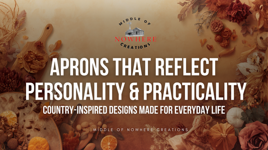 Aprons That Reflect Personality and Practicality