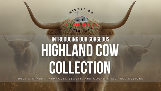 Cows in the Country: Introducing Our Gorgeous New Highland Cow Collection