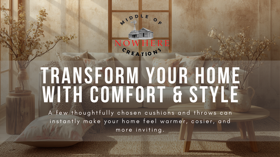 Home Comfort: How Cushions & Throws Change the Vibe of Your Space