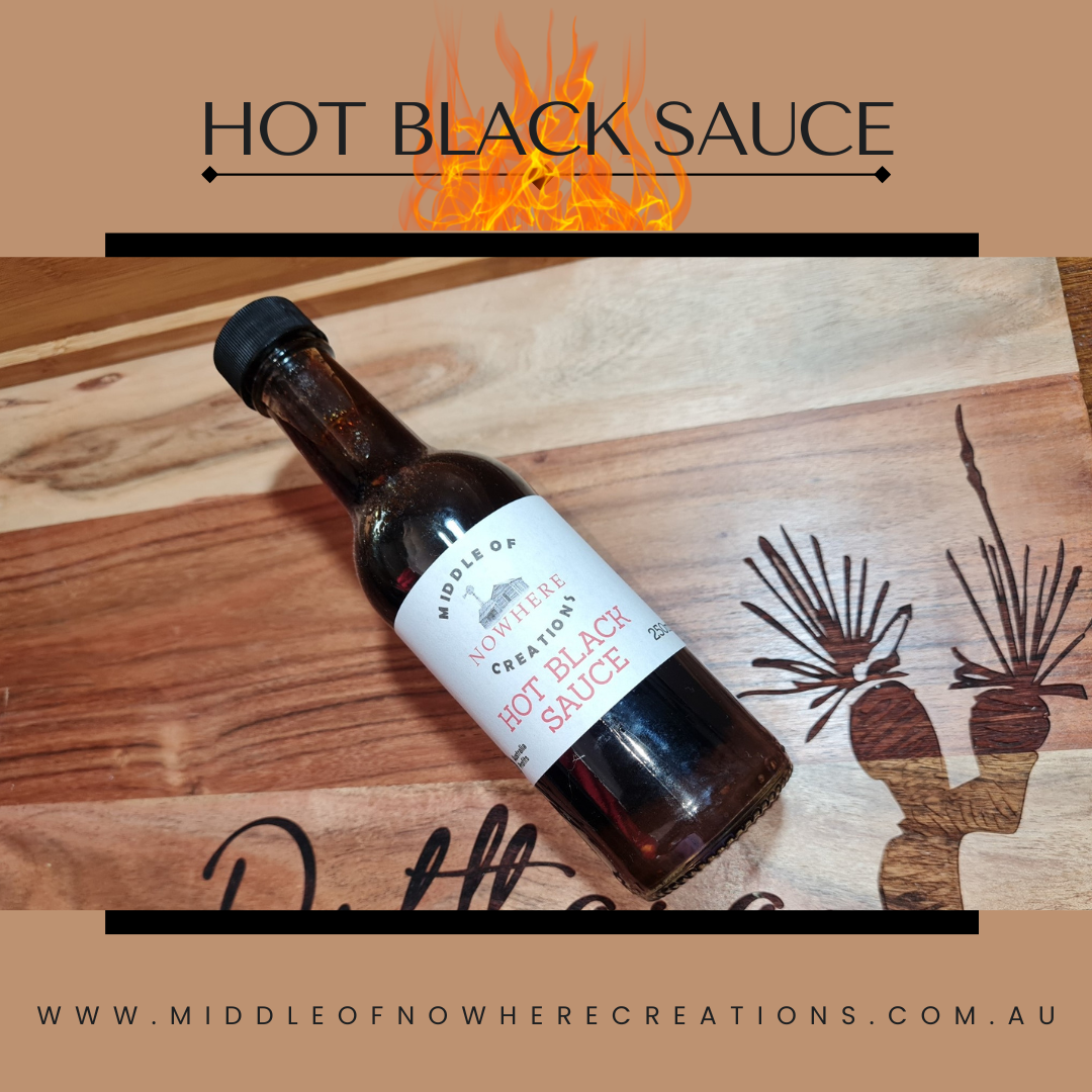 Hot Black Sauce 250ml