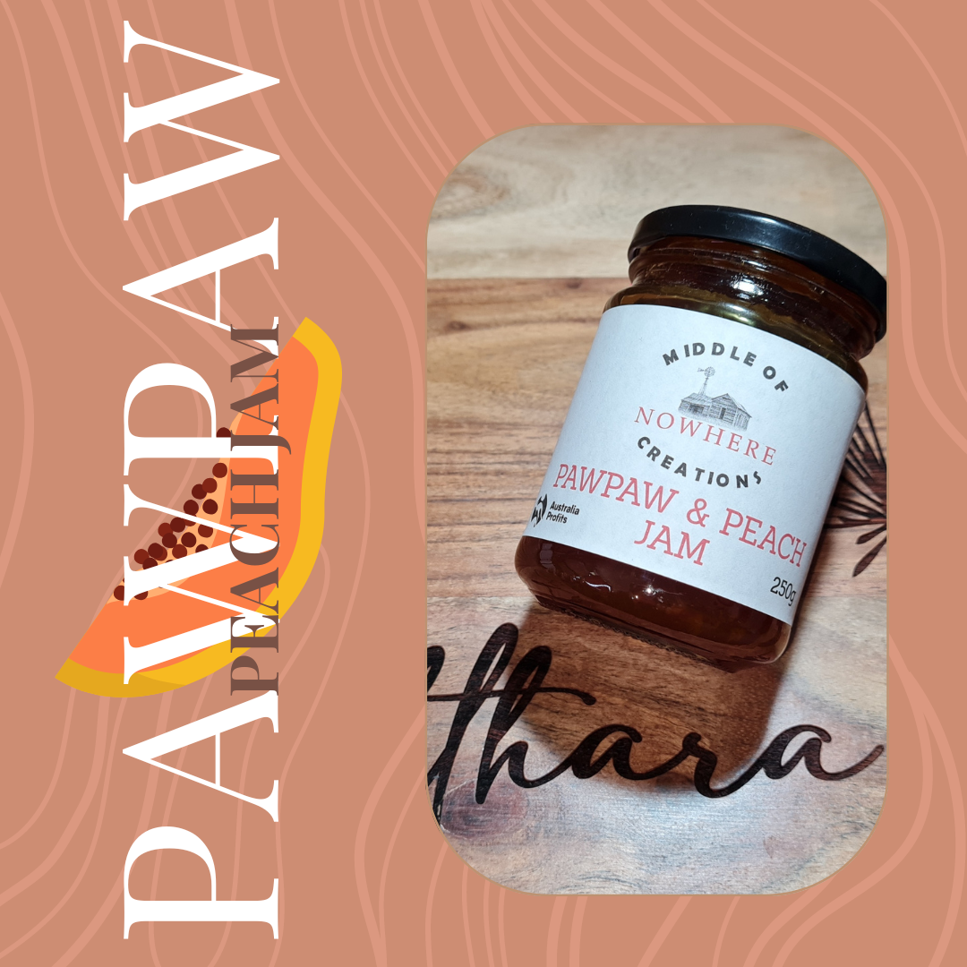 Pawpaw & Peach Jam 250g