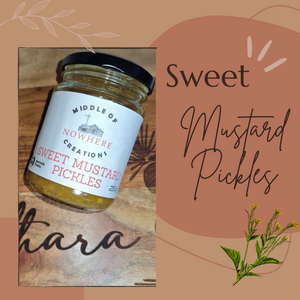 Sweet Mustard Pickles