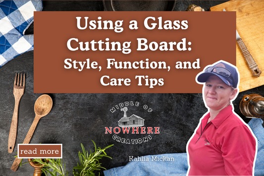 Using a Glass Cutting Board: Style, Function, and Care Tips