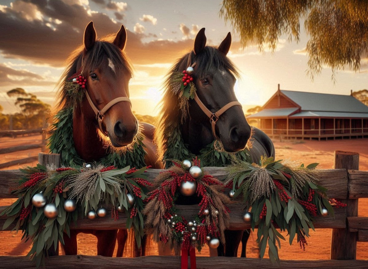 Horses & Christmas Vibes