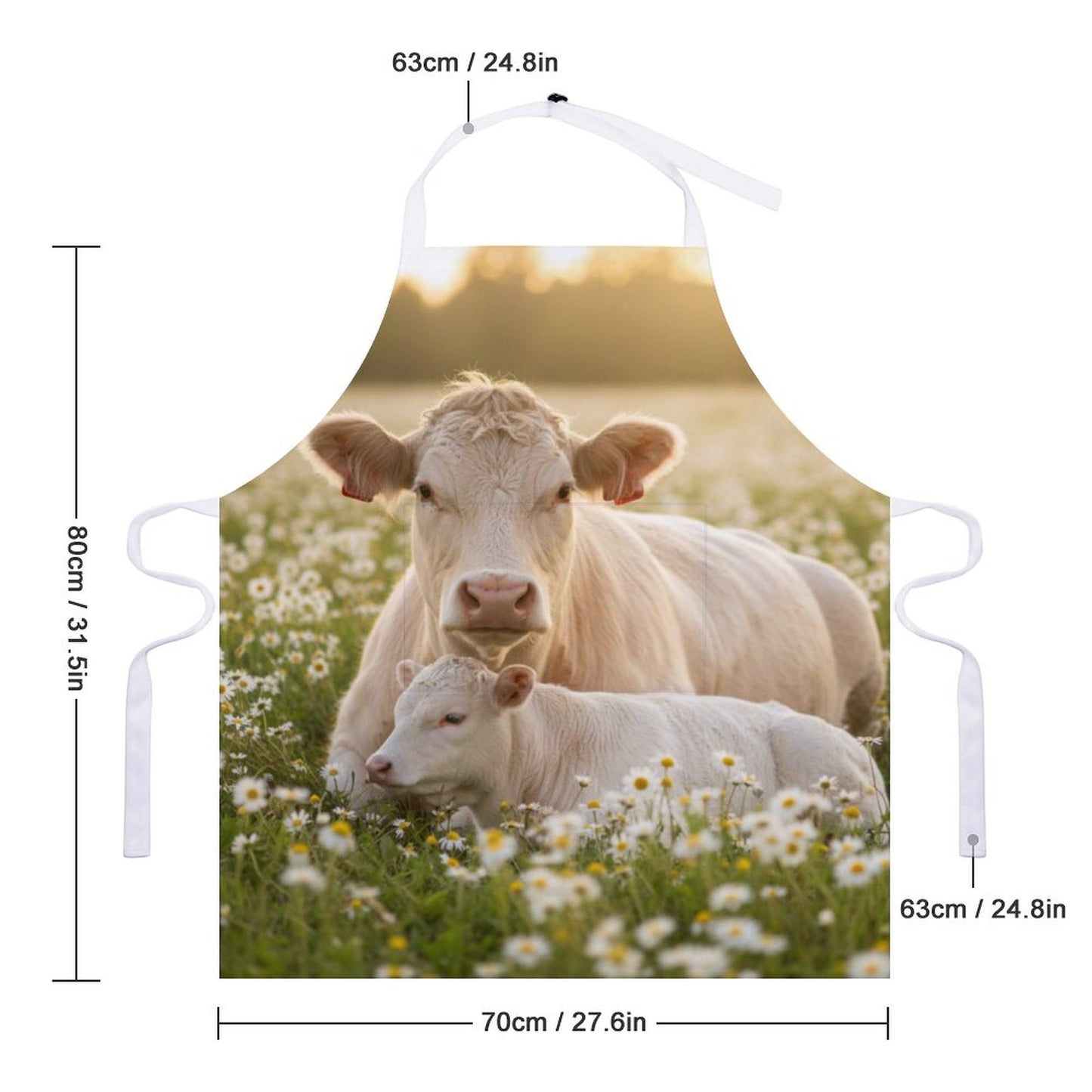 Alice Adult Apron with Pocket