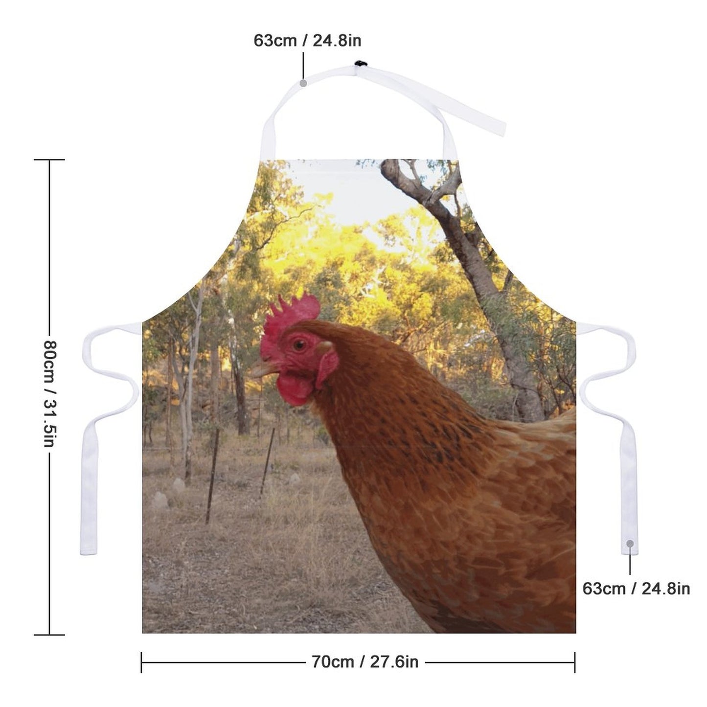 Chooking You Out Adult Apron with Pocket