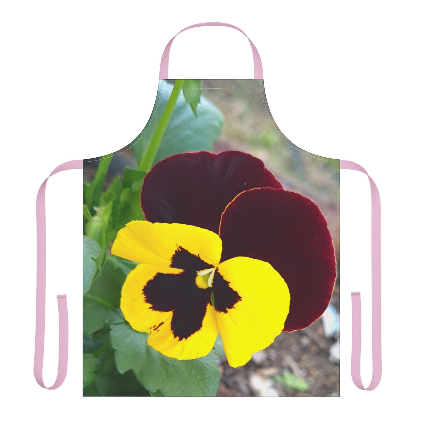 Pansy Flower Apron