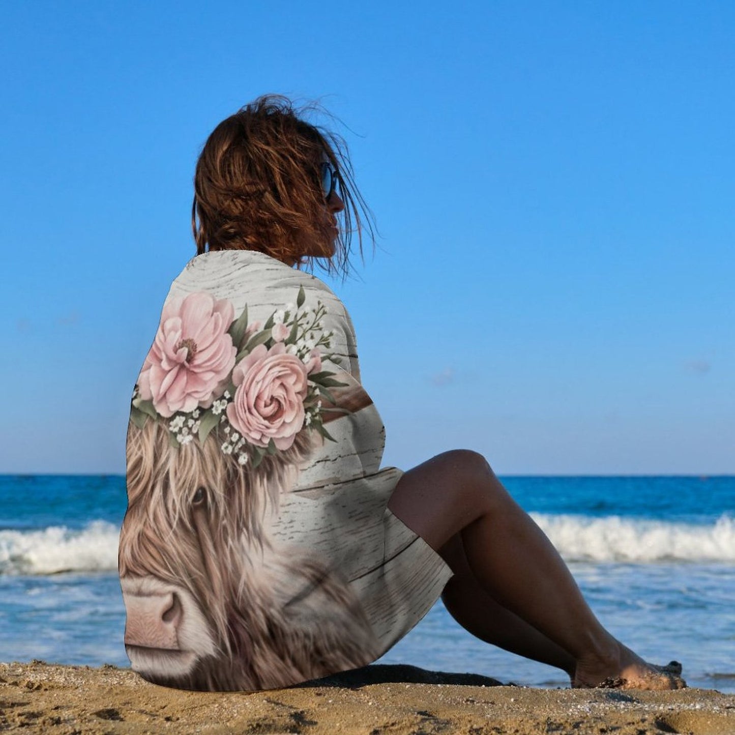 Faye Beach Towel for Adults