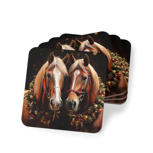 Sundance & Delta's Christmas Coasters