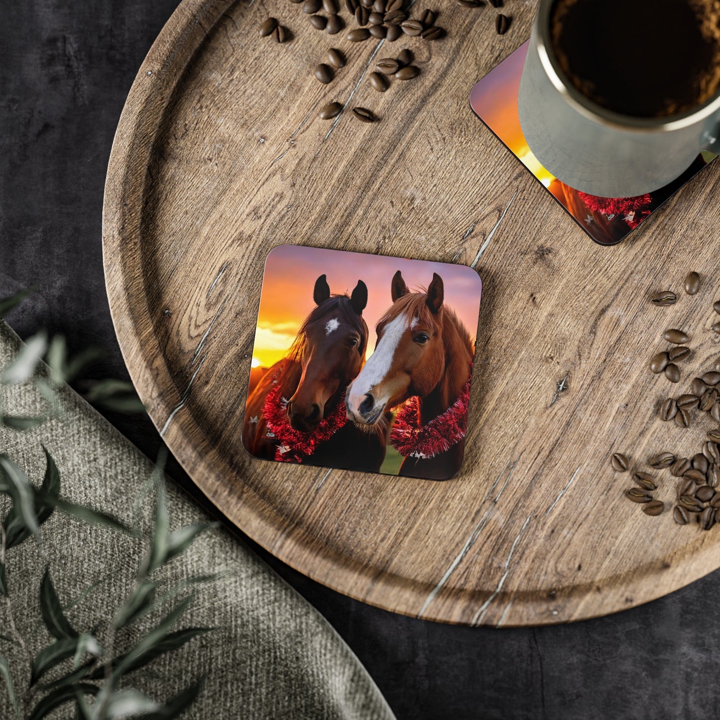 Amber & Scout's Christmas Coasters