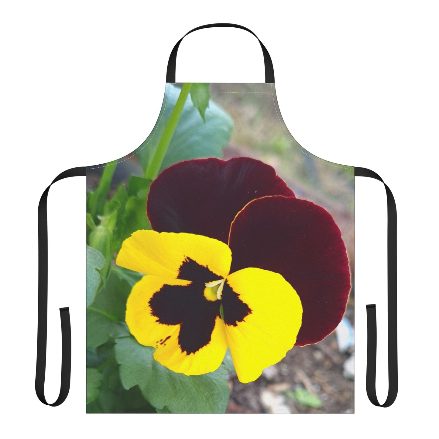 Pansy Flower Apron
