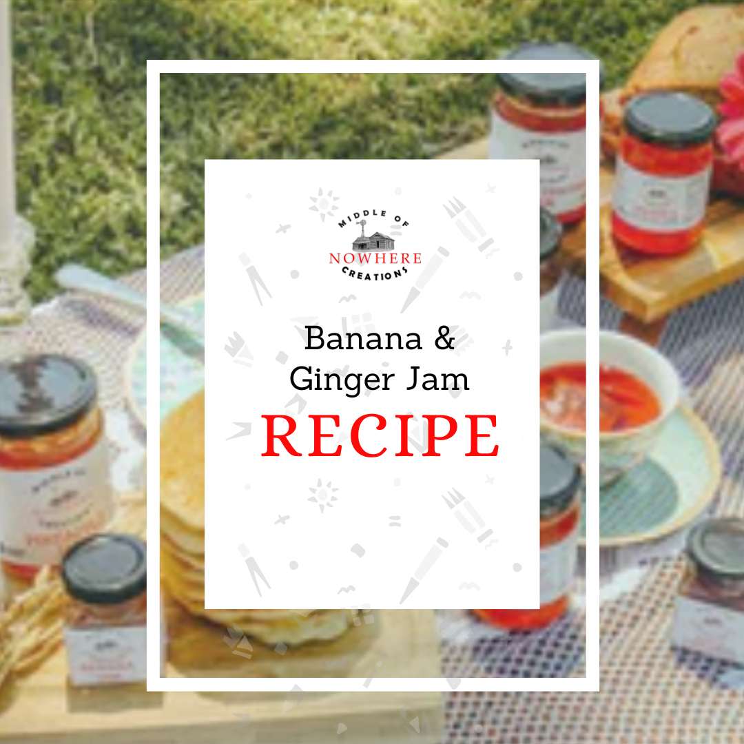 Banana & Ginger Jam Gourmet Preserve Recipe – PDF Download
