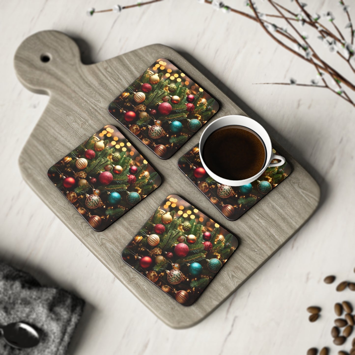 Divine Christmas Coasters