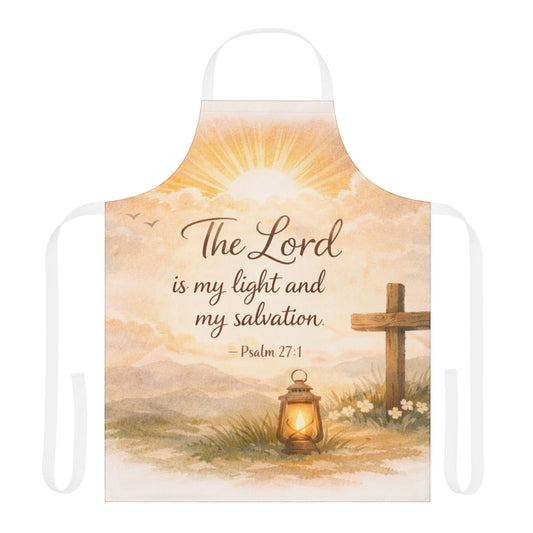The Lord Is My Light Apron