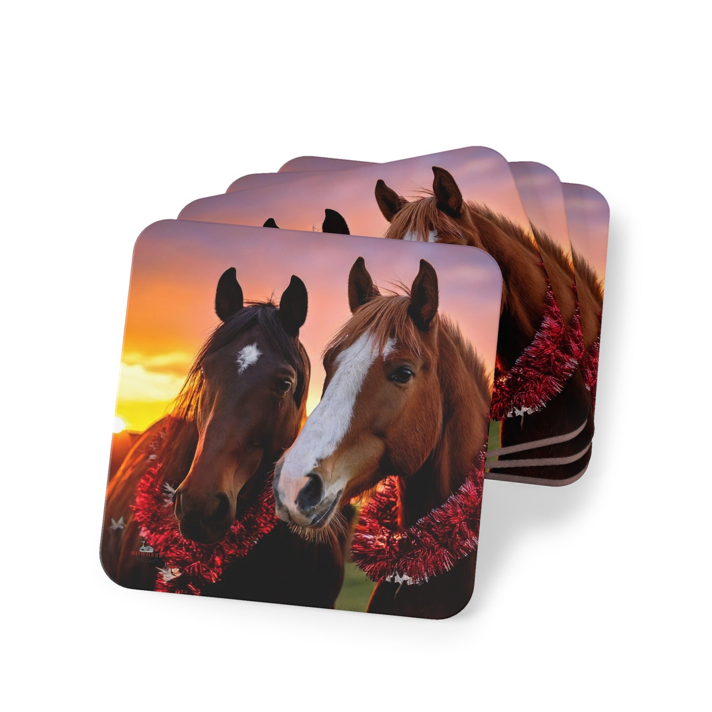 Amber & Scout's Christmas Coasters