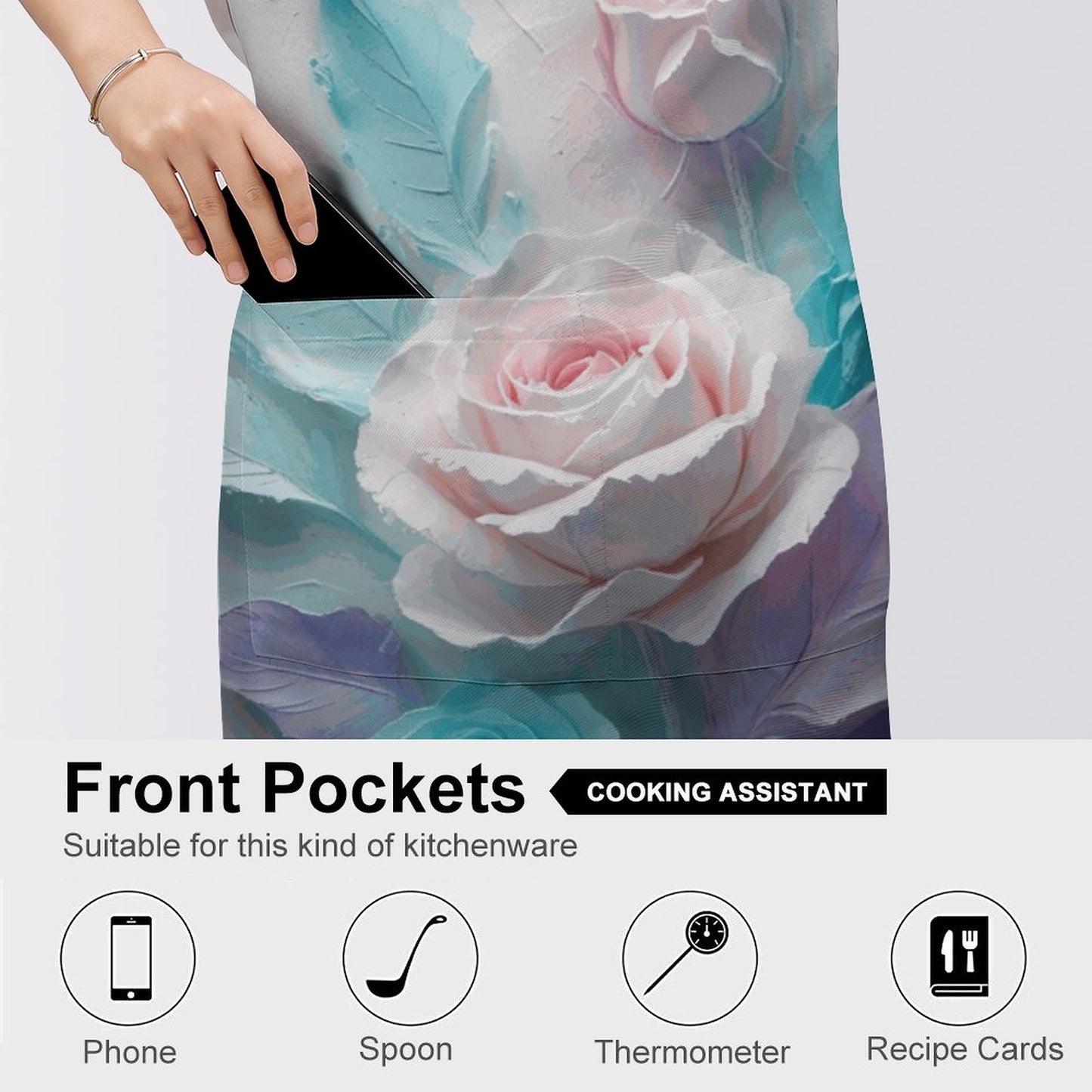 Sienna Adult Apron with Pocket