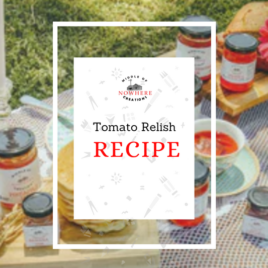 Tomato Relish Gourmet Preserve Recipe – PDF Download