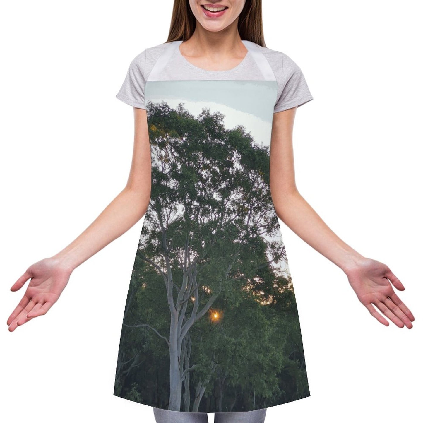 Gumtree Sunset Adult Apron with Pocket