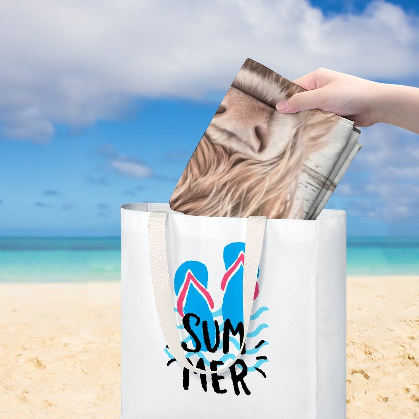 Faye Beach Towel for Adults