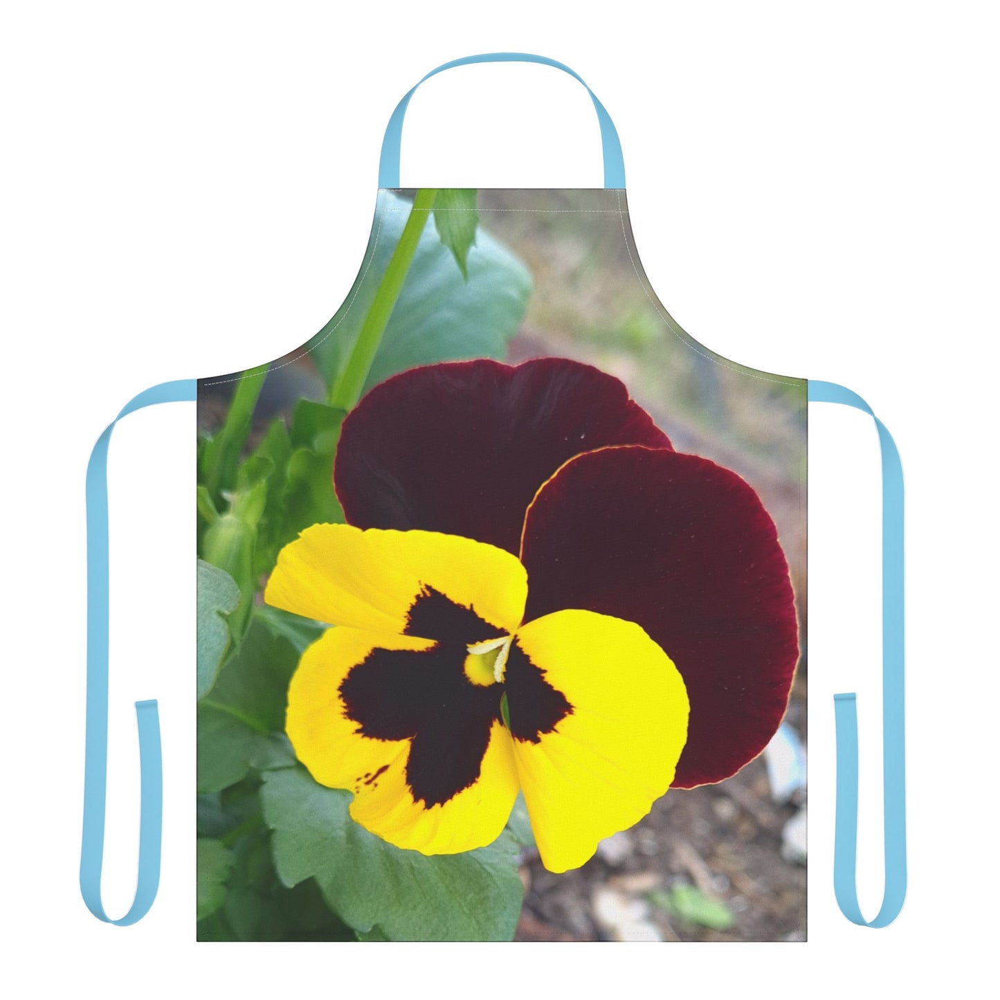 Pansy Flower Apron