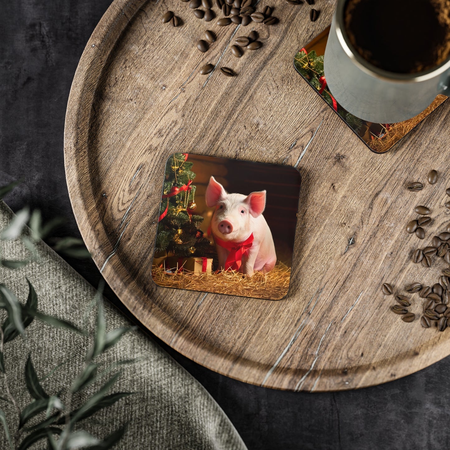 Babe's Christmas Coasters