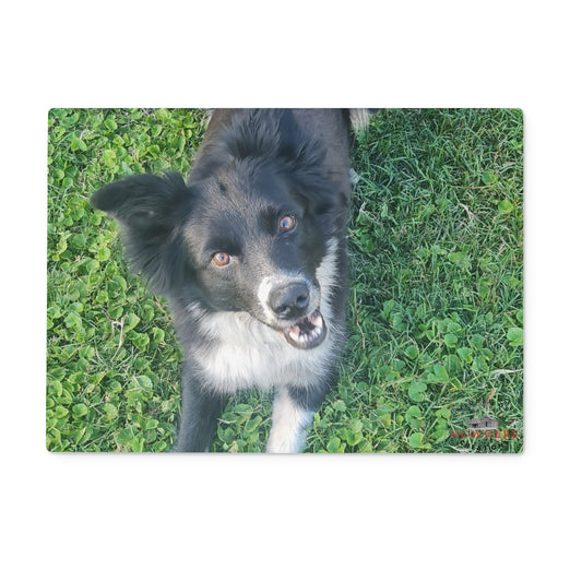 Meet Pepper Glass Chopping Board