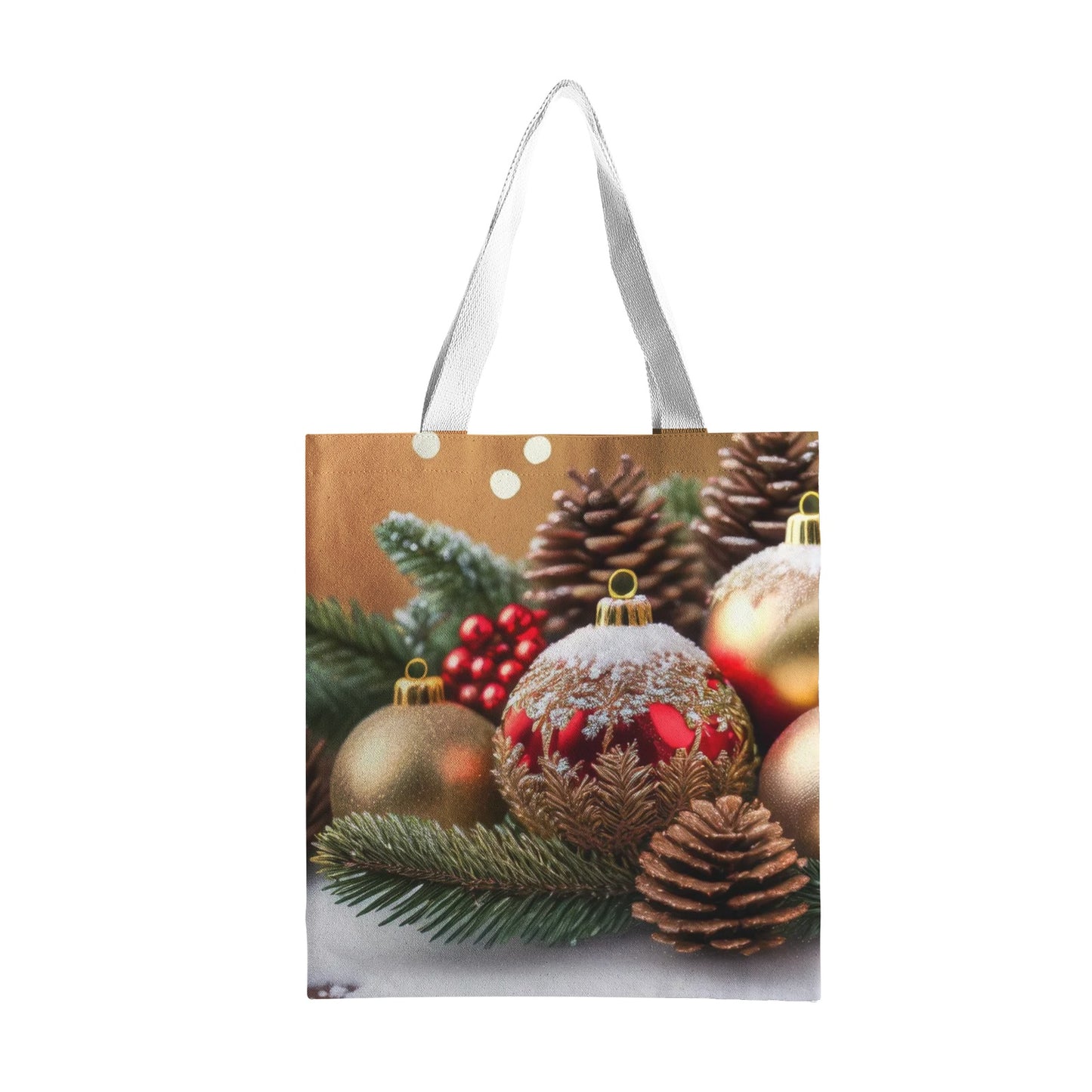 Charlotte's Christmas Natural Canvas Tote Bag