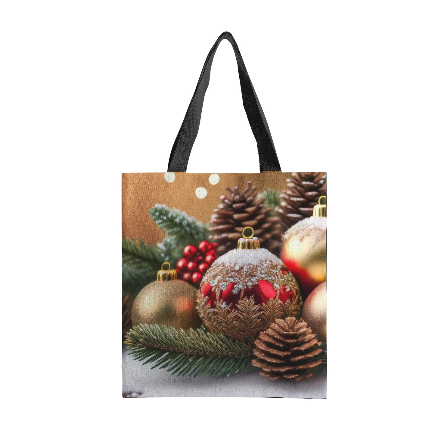 Charlotte's Christmas Natural Canvas Tote Bag