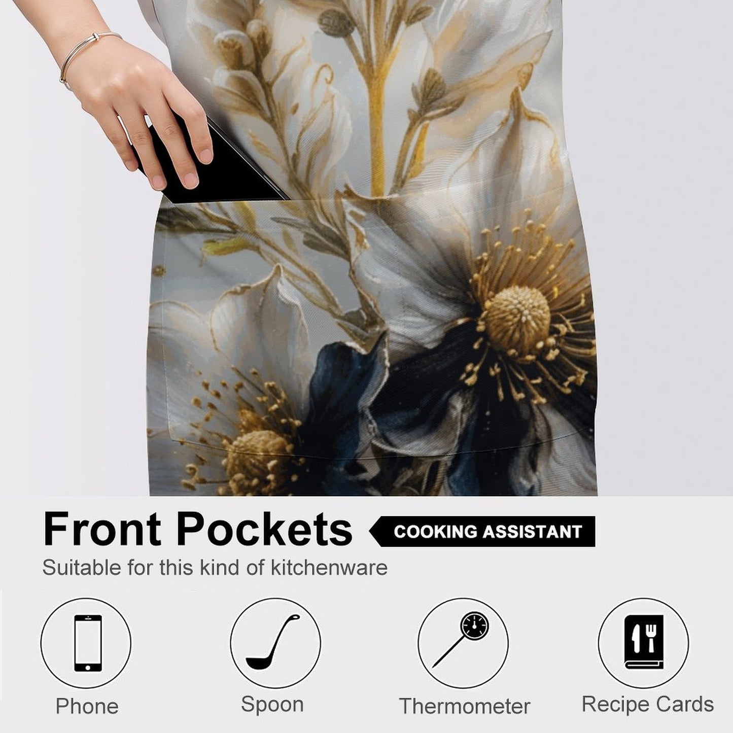 Jemima Adult Apron with Pocket