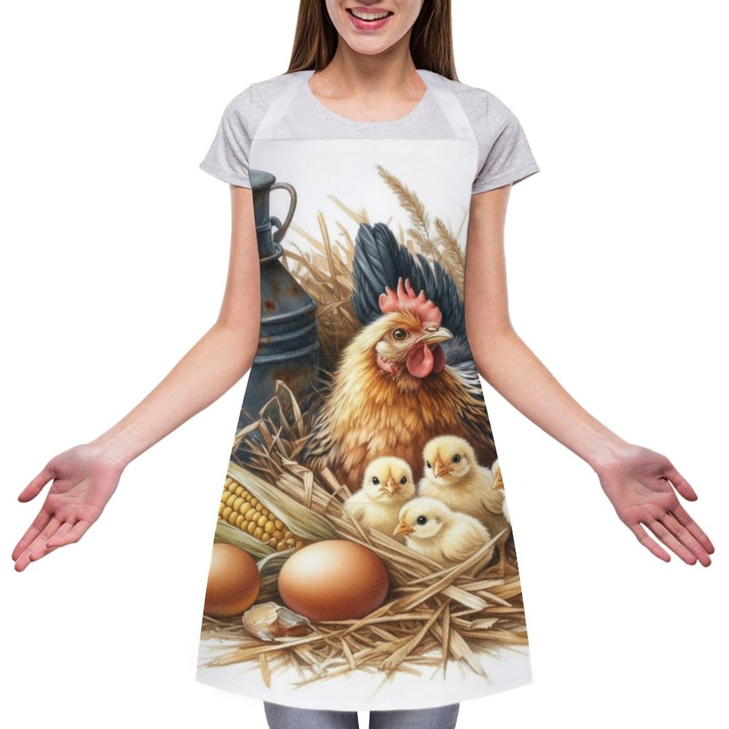 Martha Adult Apron with Pocket