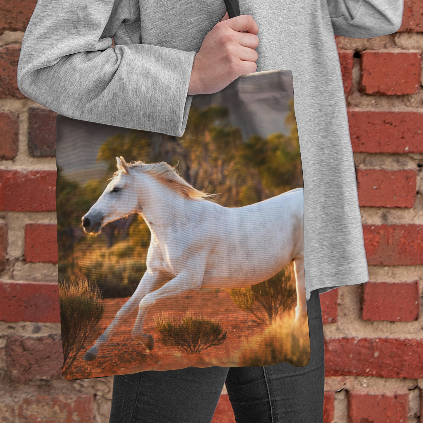 Casper Natural Canvas Tote Bags