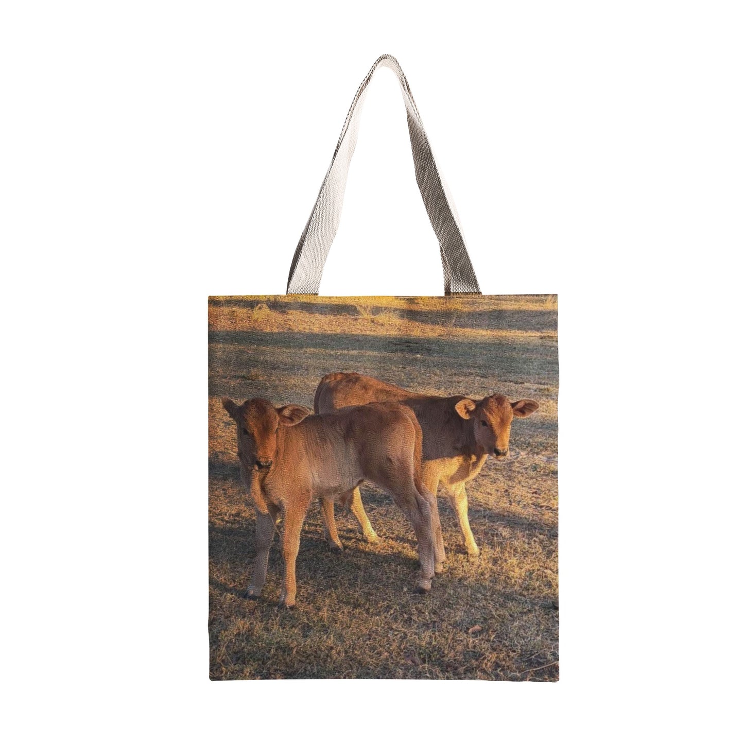 Bert & Ernie Natural Canvas Tote Bags