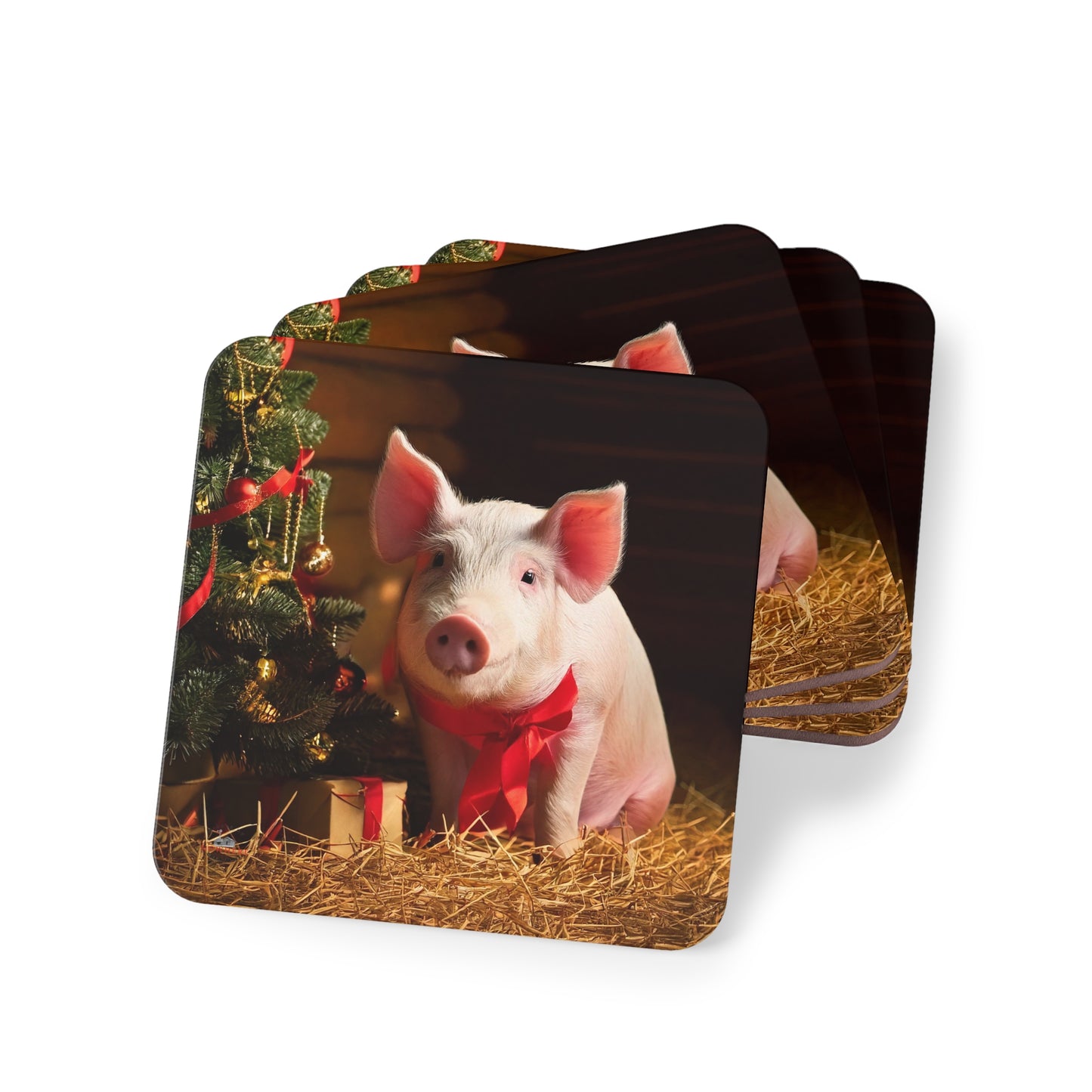 Babe's Christmas Coasters