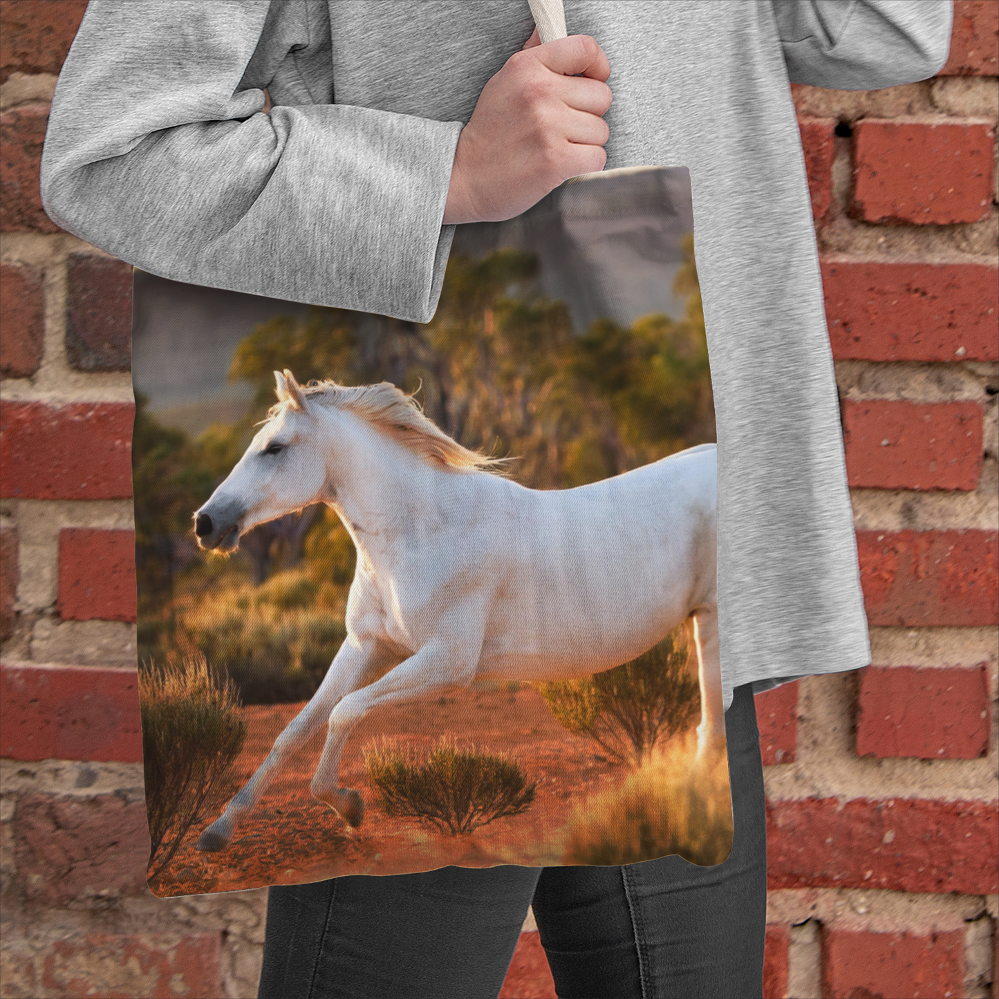 Casper Natural Canvas Tote Bags
