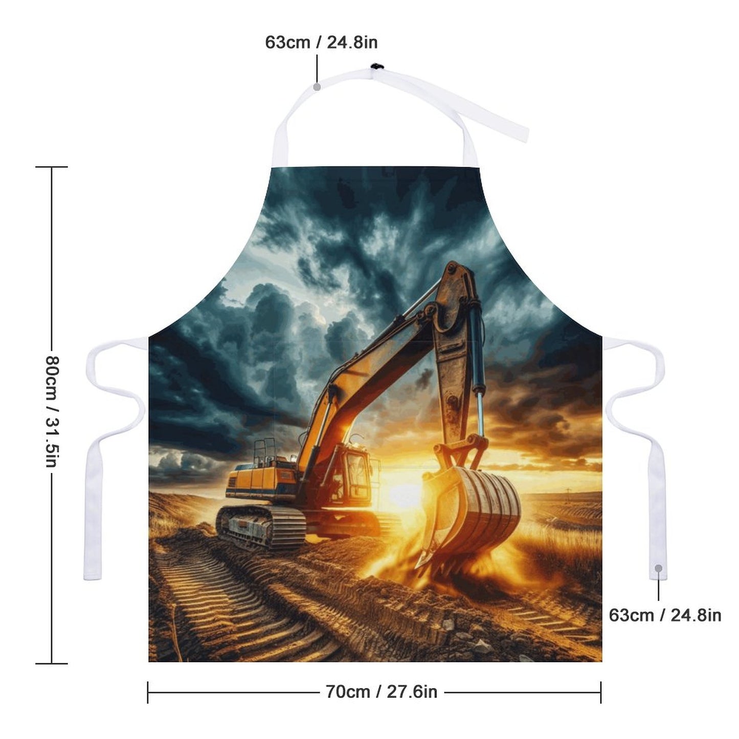 Clancy Adult Apron with Pocket