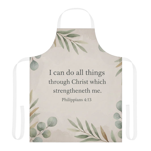I Can Do All Things Apron