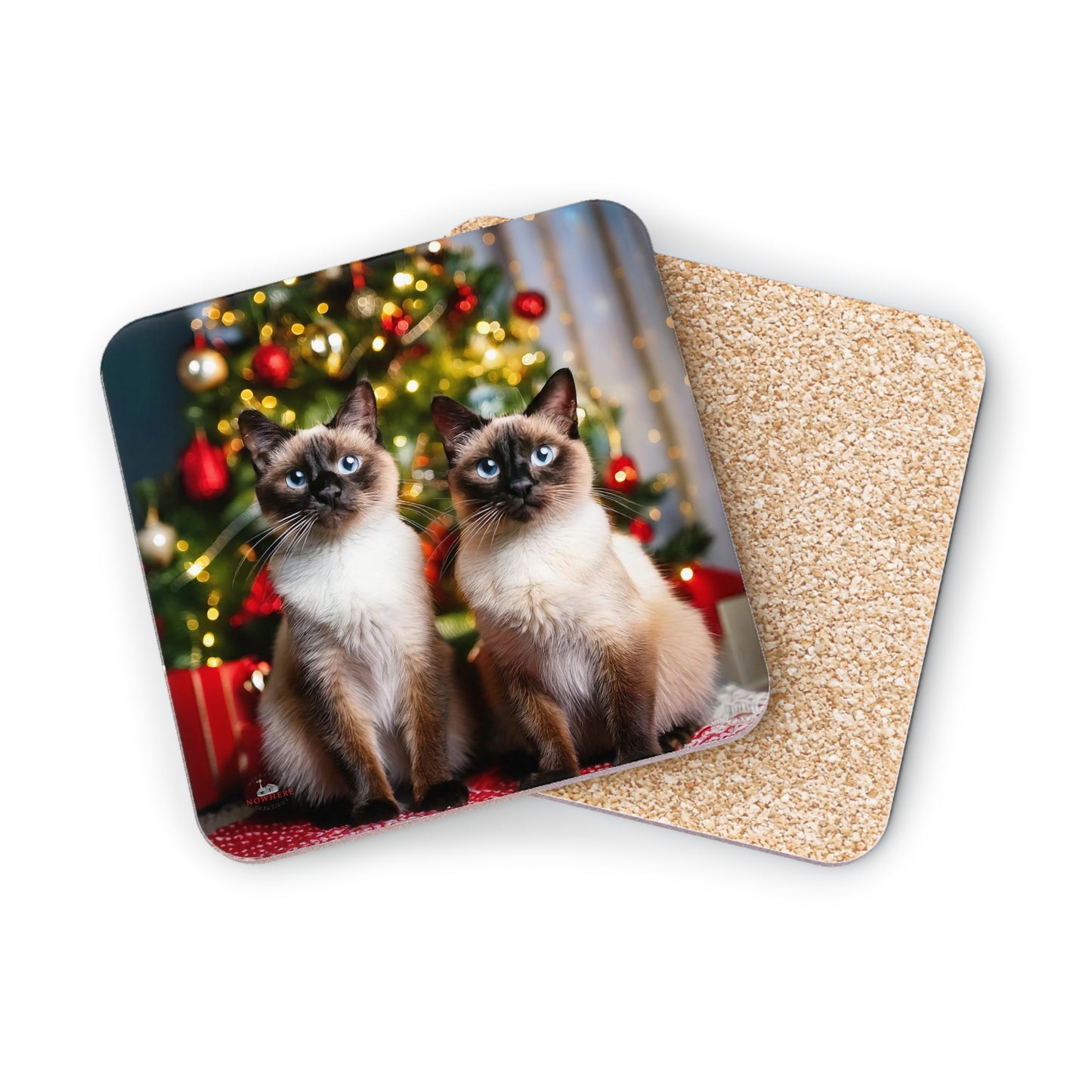 Sophie & Mocha's Christmas Coasters