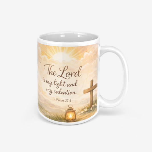 The Lord Is My Light Mug
