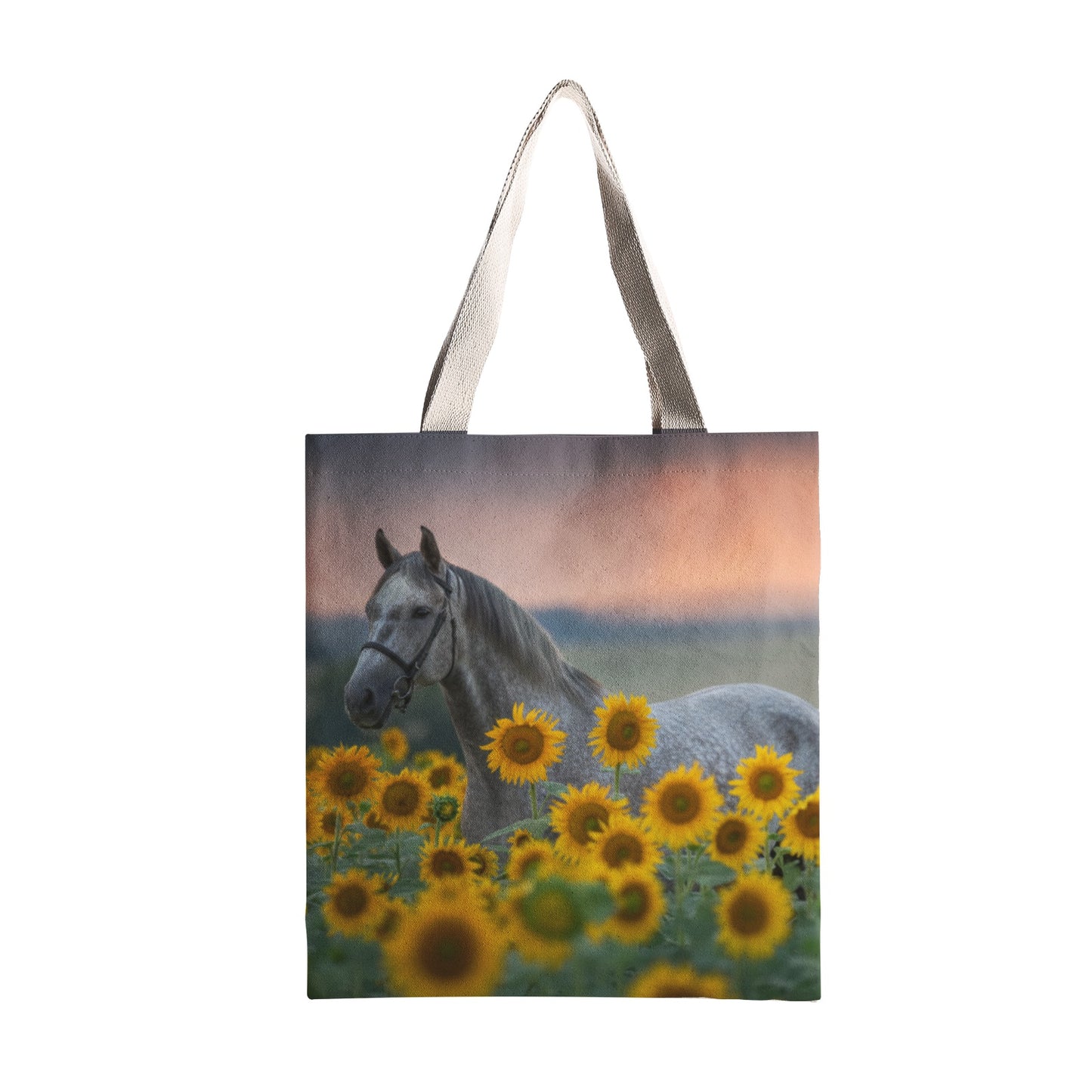 Rosalie Natural Canvas Tote Bags