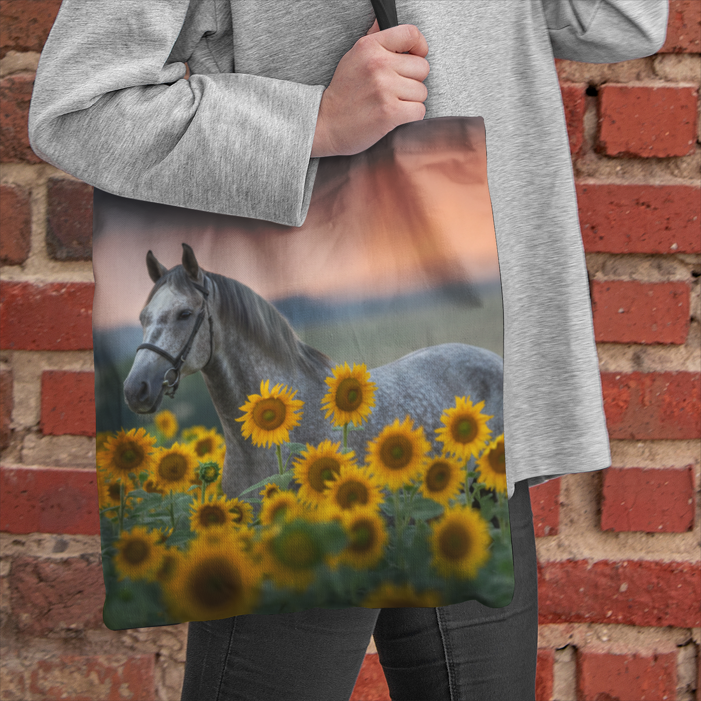 Rosalie Natural Canvas Tote Bags