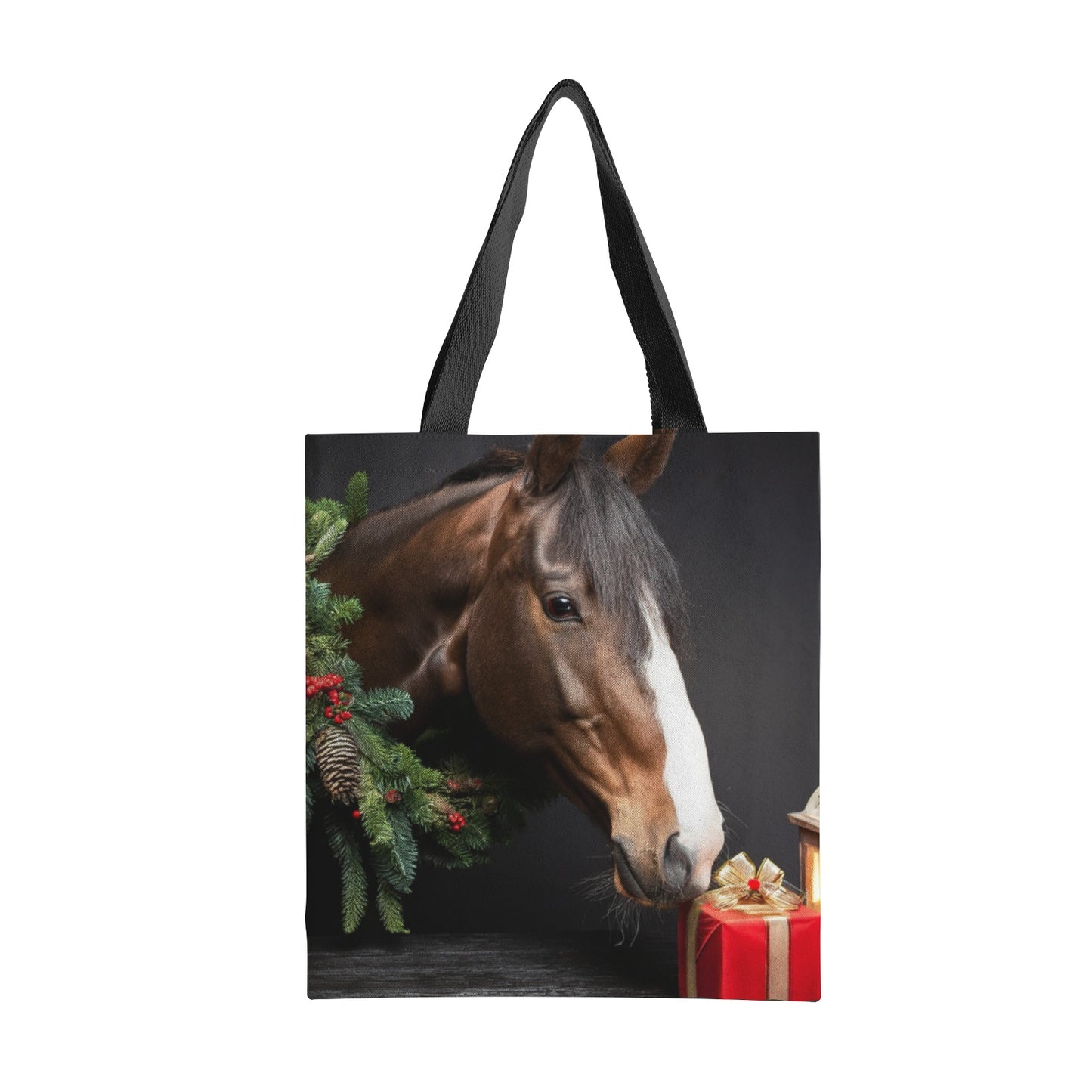 Rosie's Christmas Natural Canvas Tote Bag