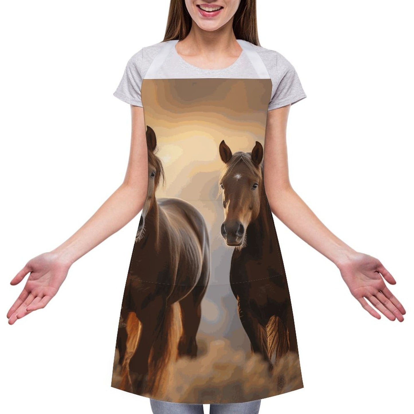 Frida Adult Apron with Pocket