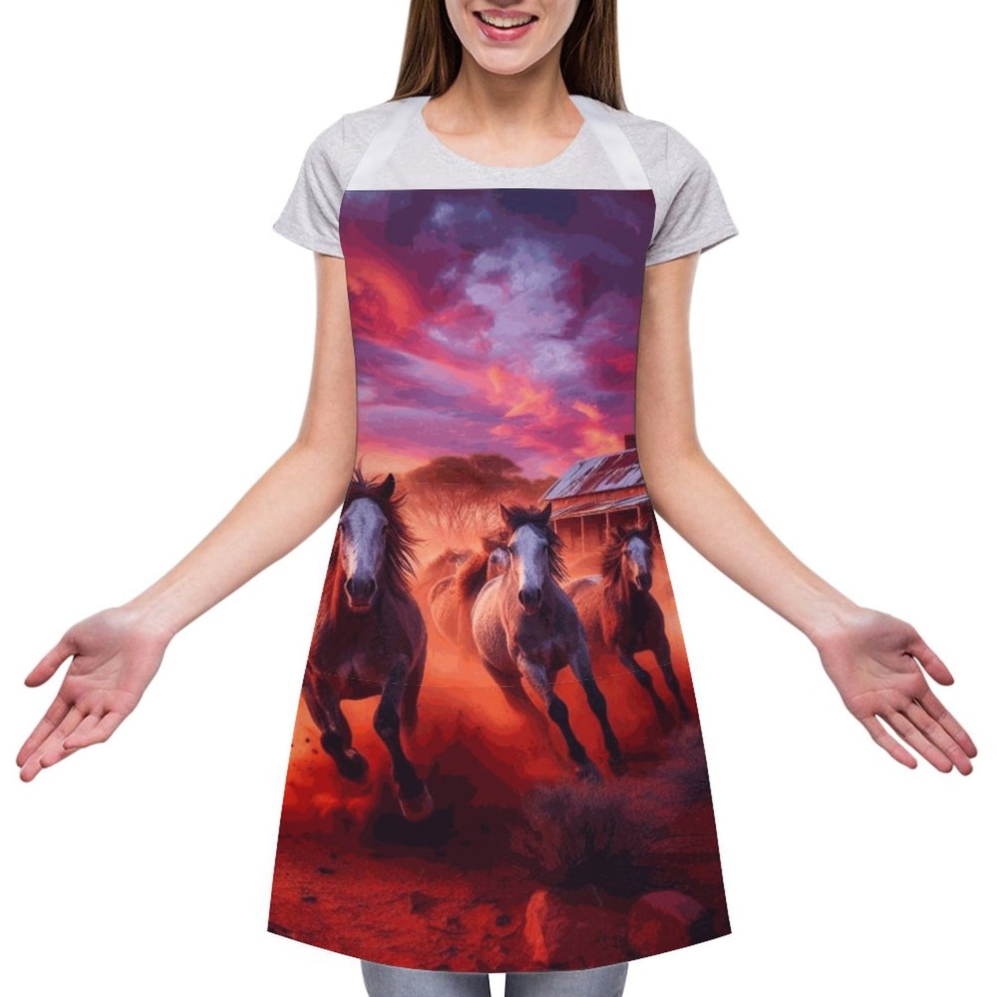 Running Free Adult Apron with Pocket