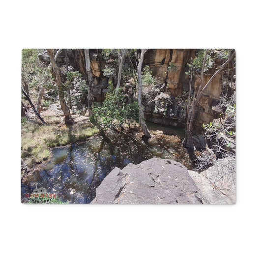 Natural Oasis Glass Chopping Board