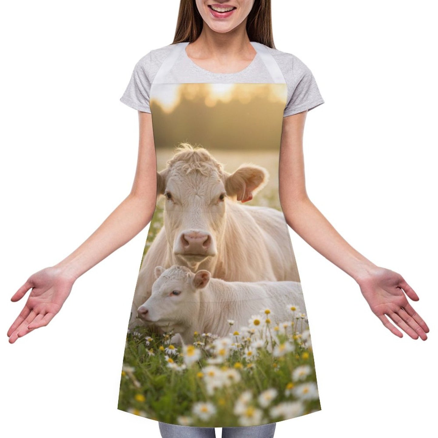 Alice Adult Apron with Pocket