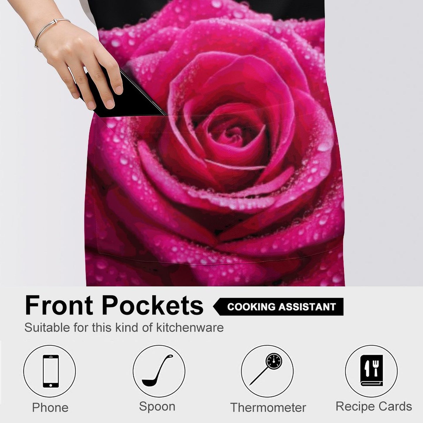 Gracie Adult Apron with Pocket